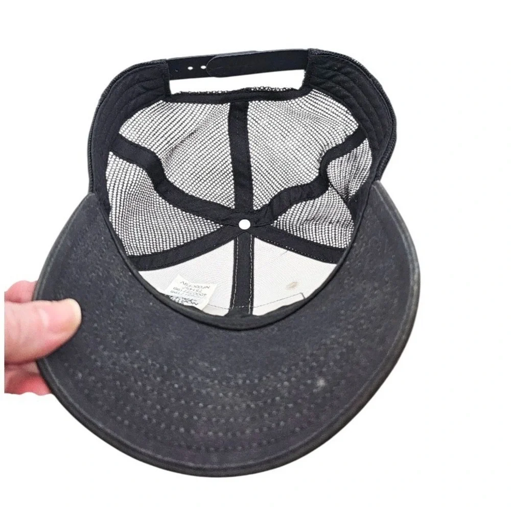 The North Face Buffalo‎ Patch Trucker Hat Tan Black Mesh Snapback Heritage Cap